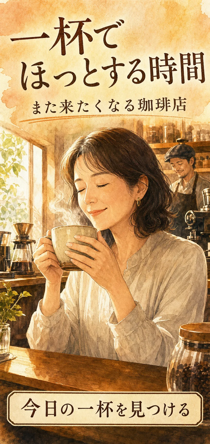 MINT珈琲店 漫画LP 1場面目